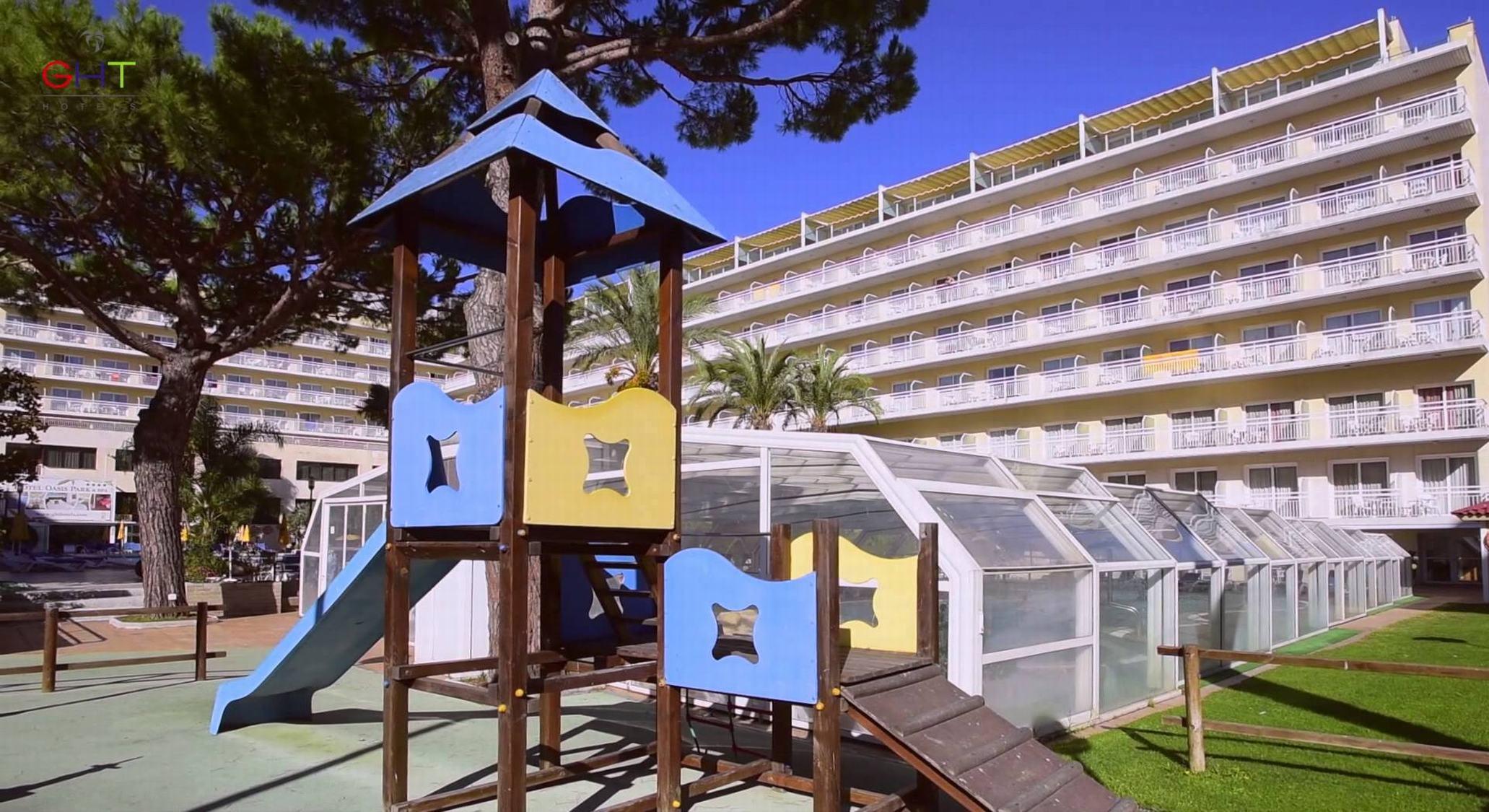 Ght Oasis Park & Spa Lloret de Mar Eksteriør billede