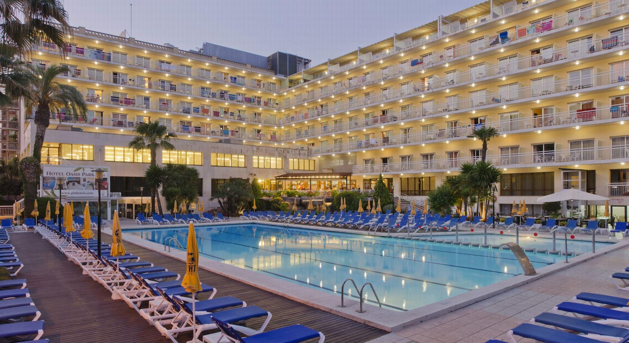 Ght Oasis Park & Spa Lloret de Mar Eksteriør billede