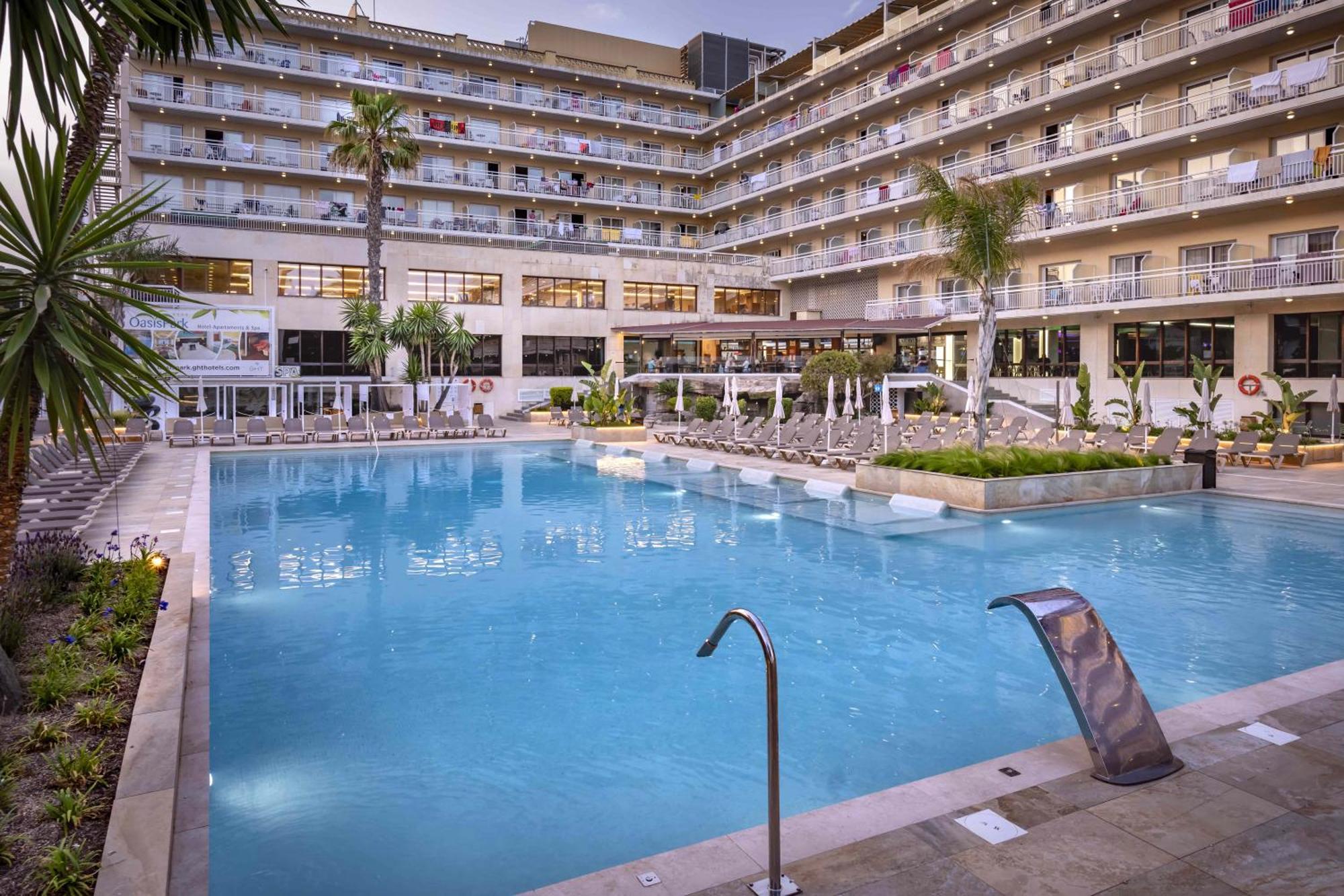 Ght Oasis Park & Spa Lloret de Mar Eksteriør billede